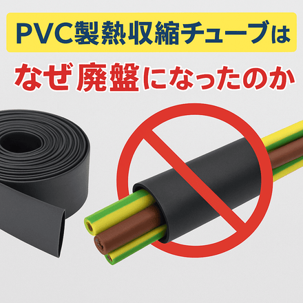 PVC製の熱収縮チューブの今後