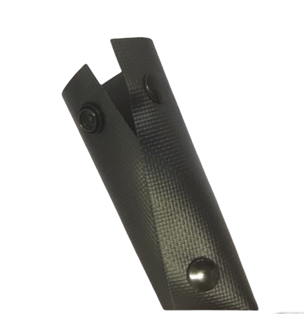 Hook and eye button tube, black type [HB-B] 