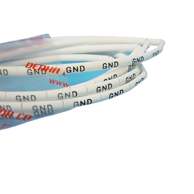 Halogen-free mark tube with custom character printing [ETCM]