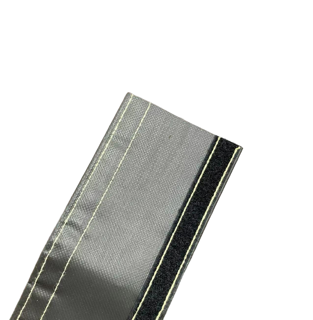 Abrasion-resistant tube with hook-and-loop fastening [MRH]
